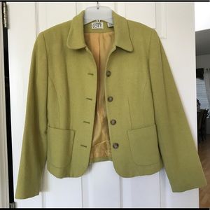 Ann Taylor Loft Green Blazer